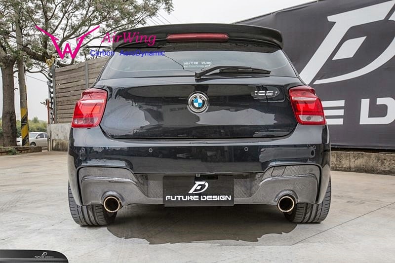 F20 - 3D Design style Carbon Rear Diffuser 01